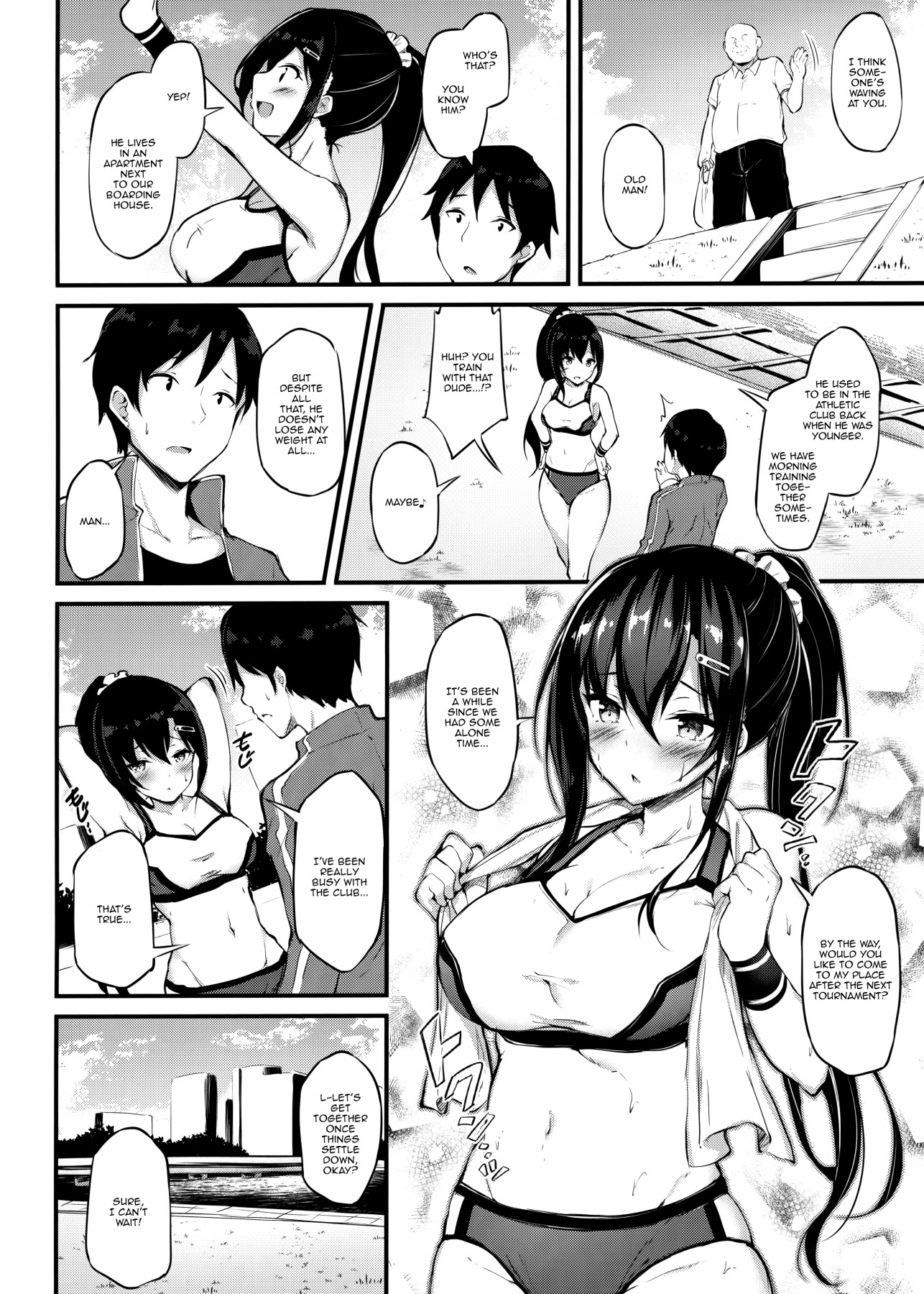 Hentai Manga Comic-The Reason My Girlfriend Wears a Two-Piece Track Uniform-Read-3